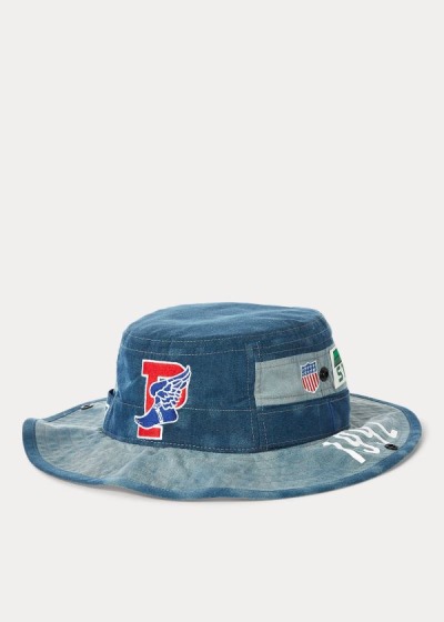 Chapeus Polo Ralph Lauren Stadium Boonie Homem 34820-NVGX